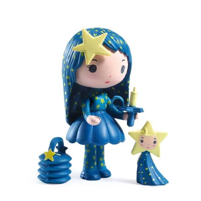 Djeco Tinyly Luz & Light figura vinile 12 cm snodata