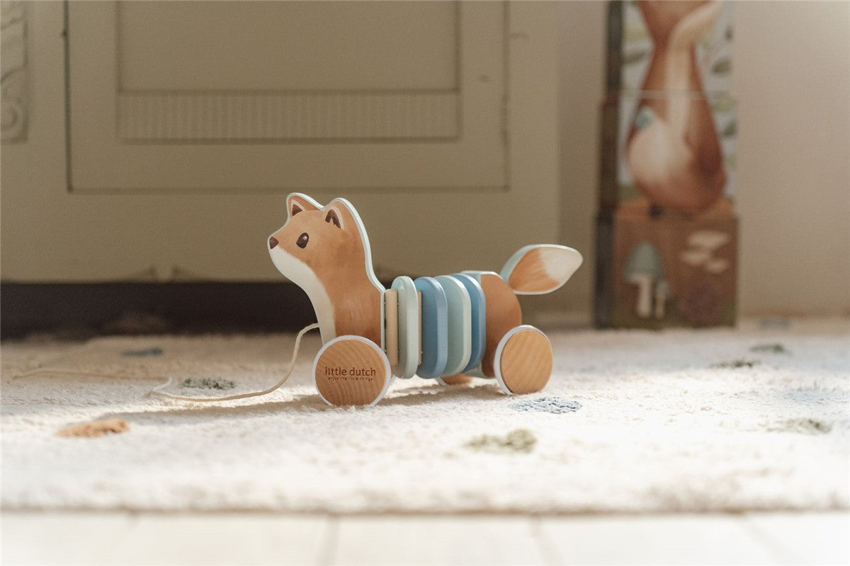 Little Dutch Forest Friends Volpe Trainabile Legno