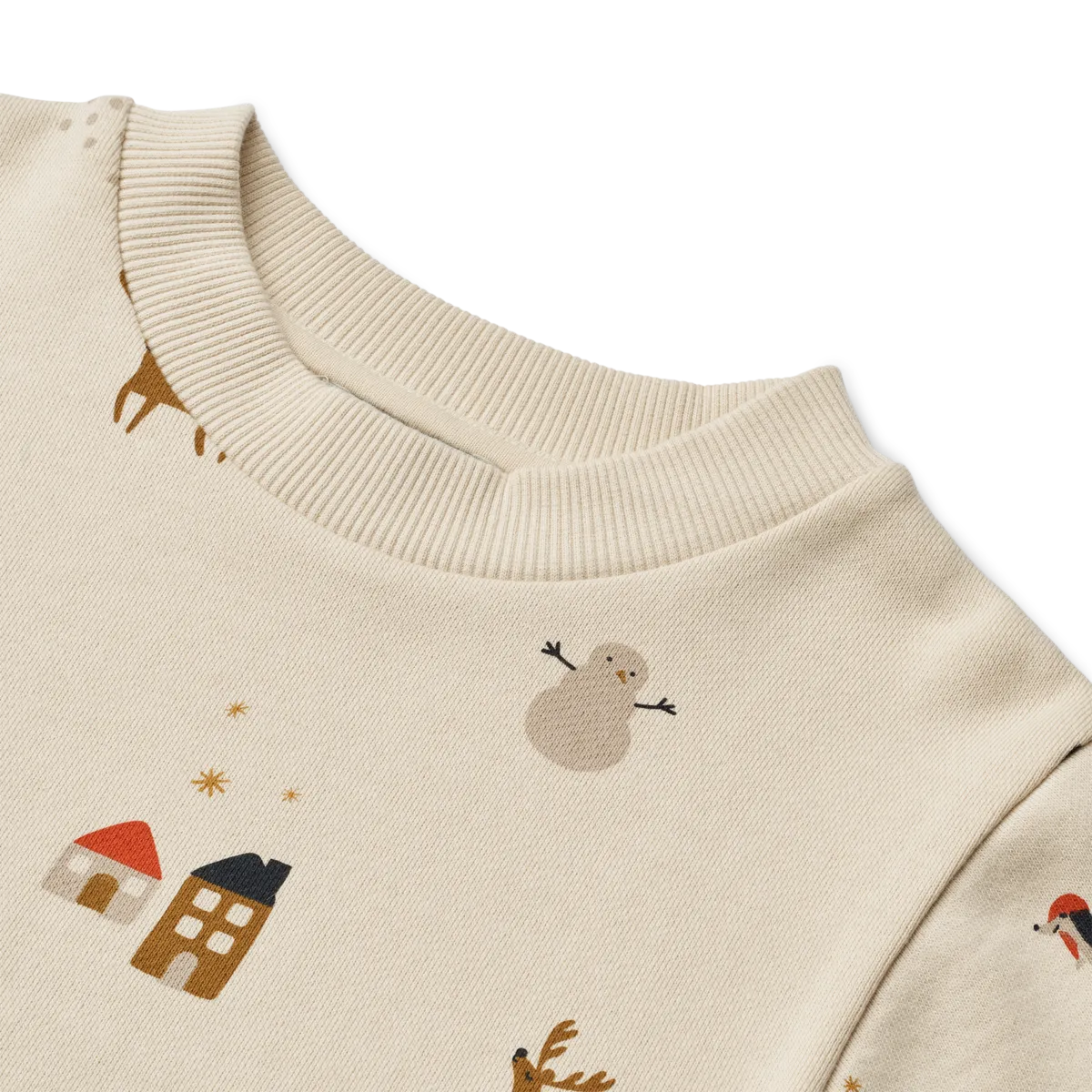 Liewood Thora Holiday Felpa Cotone Bio Bambini Natale