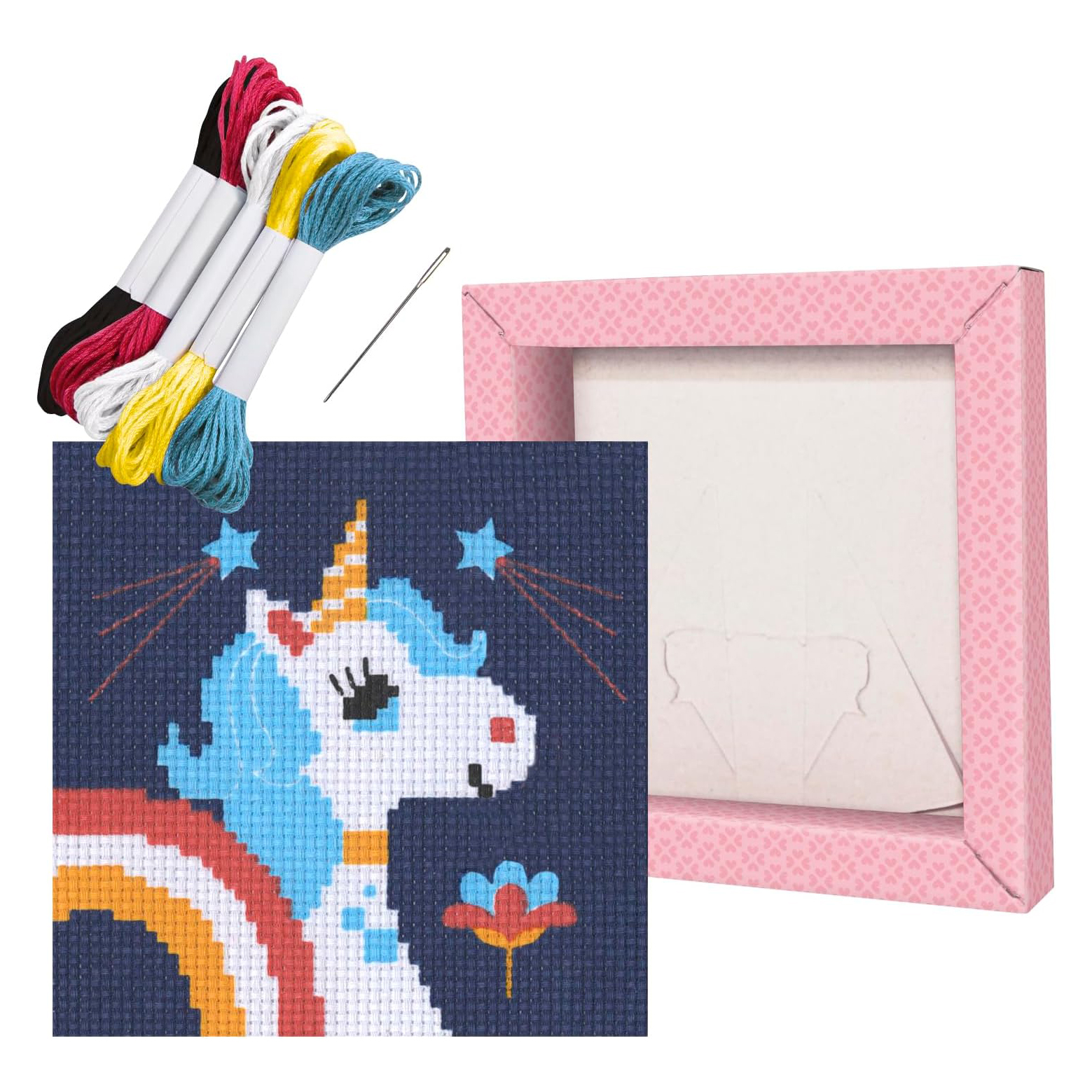 Avenue Mandarine Pix Gallery kit ricamo punto croce unicorno