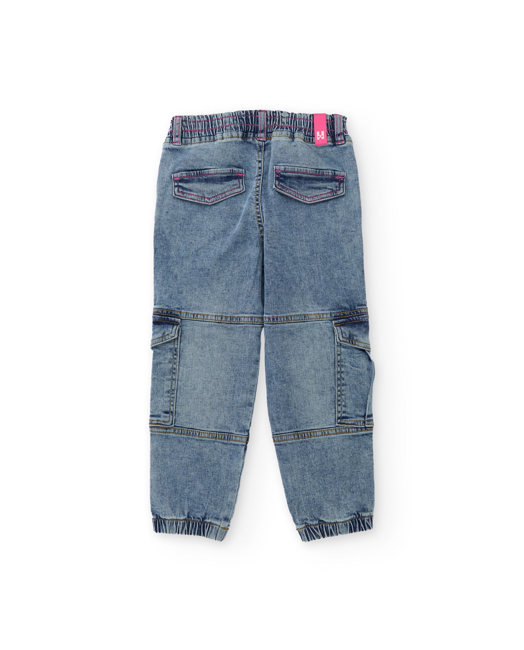 Tuc Tuc jeans bambina cargo tasche laterali
