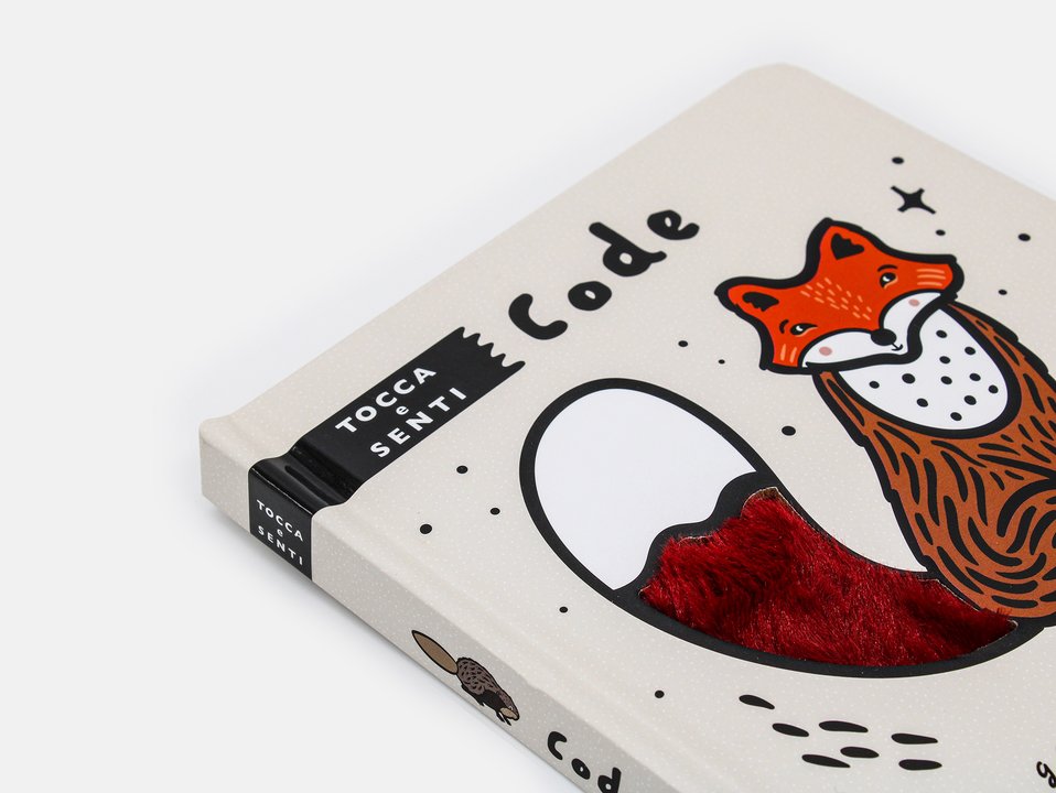 Wee Gallery Code Libro Tocca e Senti per Neonati