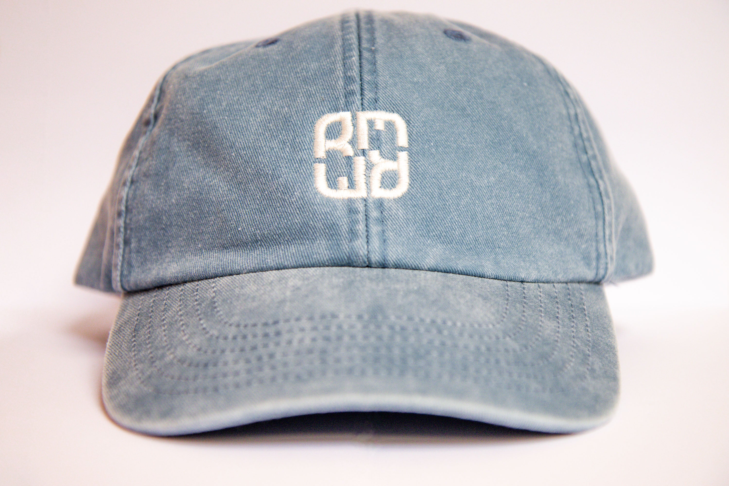 Ella and Rapha Icon cappellino denim chiaro unisex
