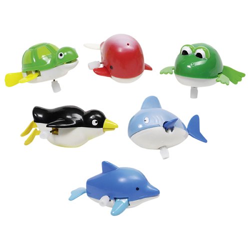 Goki figura marina a carica giocattolo bagnetto 6,5 cm