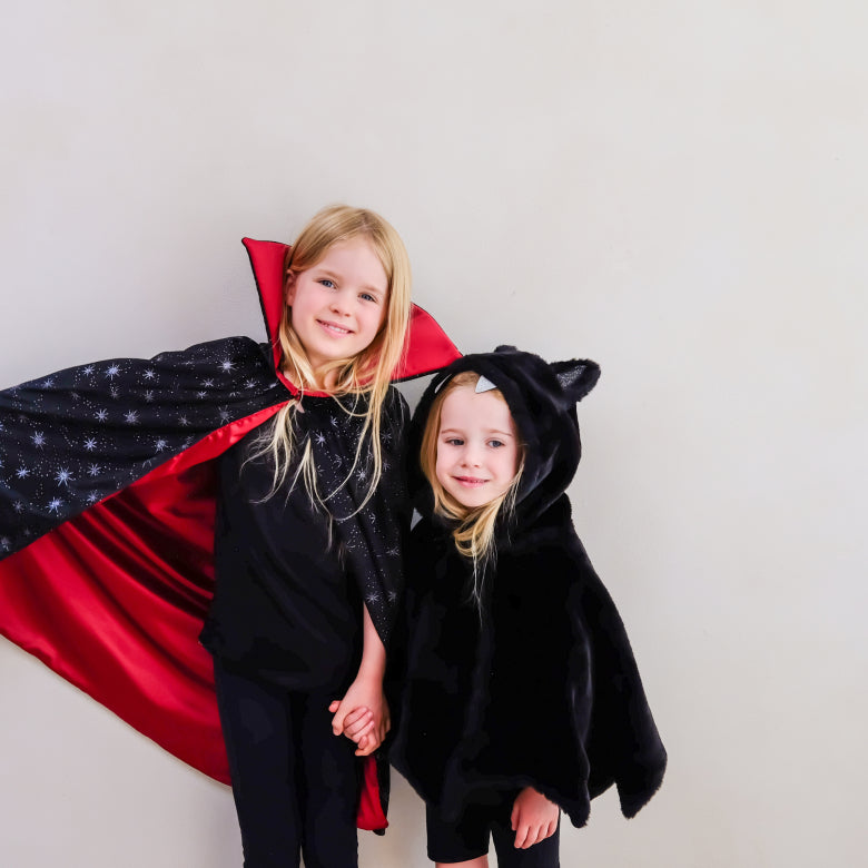 Mimi & Lula Capa Vampiro mantello halloween velluto