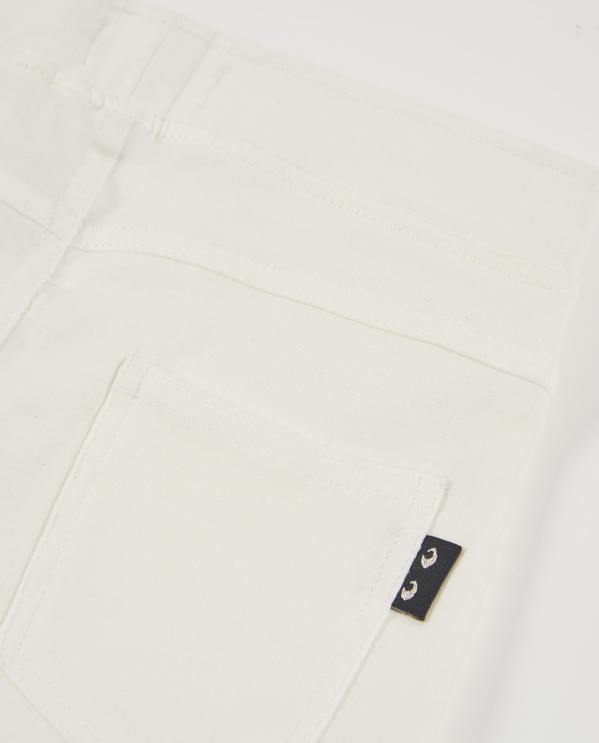 Tuc tuc shorts bambina bianco elasticizzati tasche