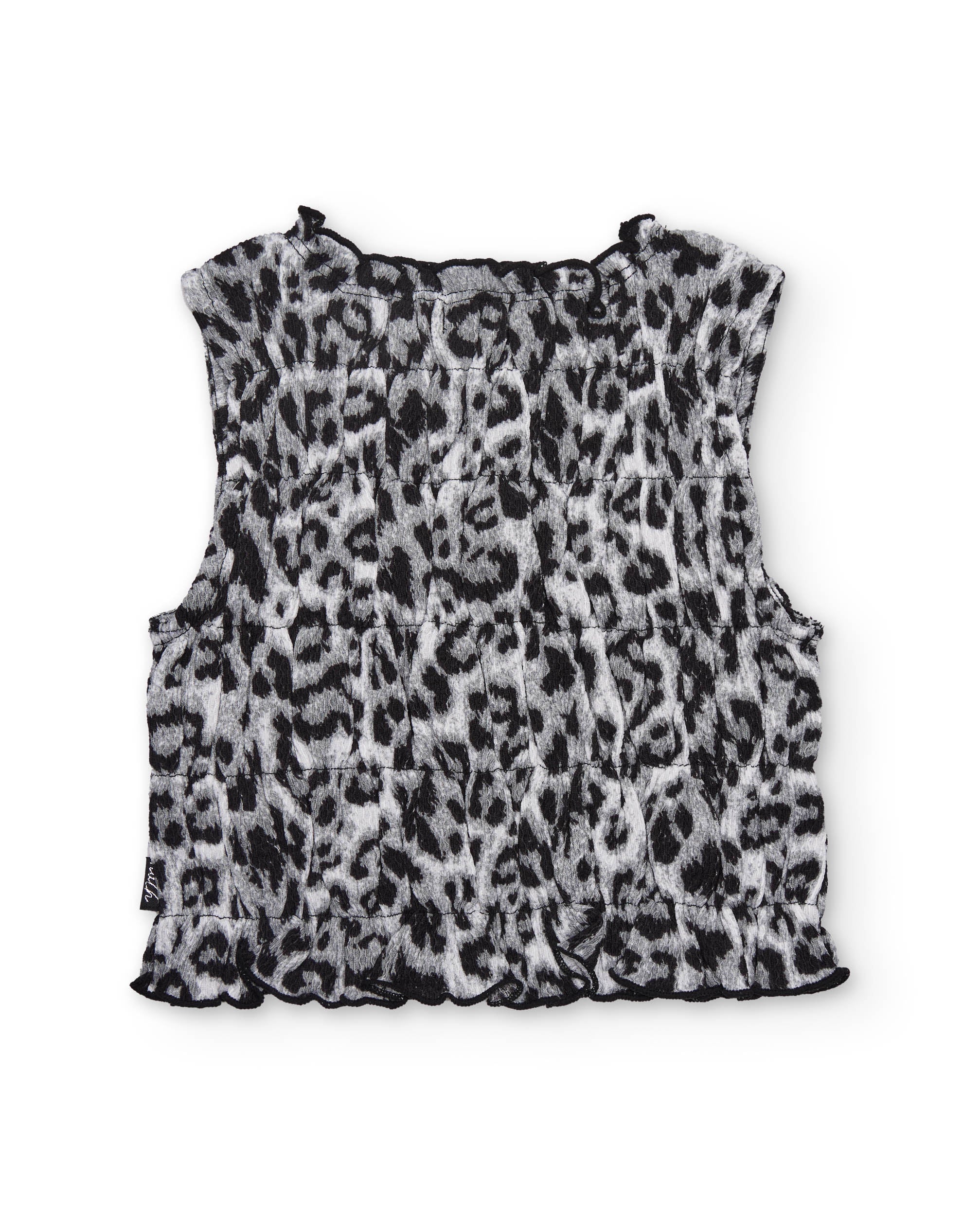 Tuc Tuc maglia bambina nera animalier