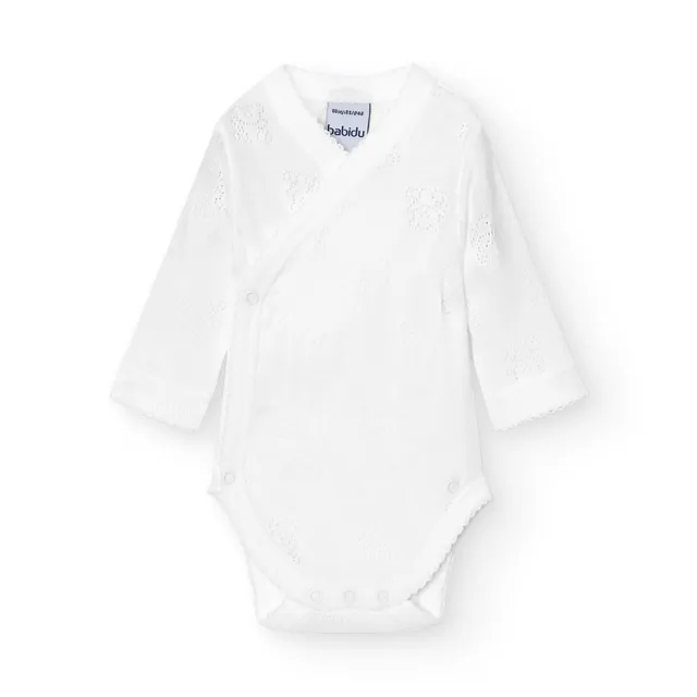 Babidu 1156ml body neonato incrociato cotone 3 mesi