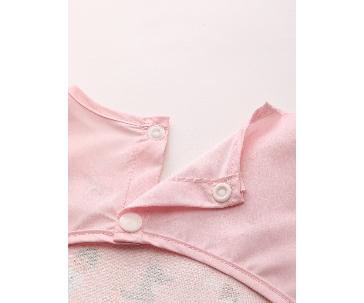 Babyhood bavaglino con maniche impermeabile Cappuccetto Rosso