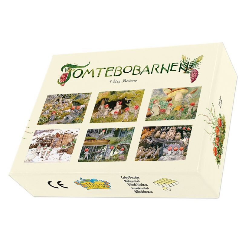 Elsa Beskow Children of the Forest puzzle 18 cubi 3 anni