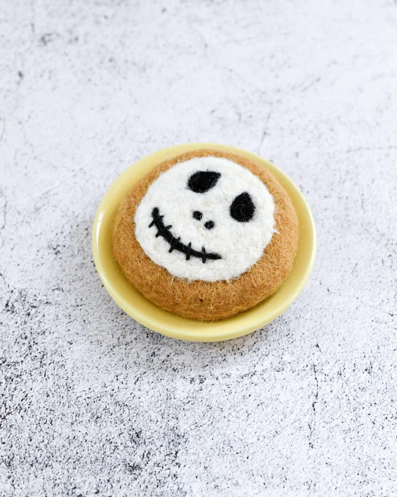 Tara Treasures Spooky Ghost biscotto feltro fantasma 5x9 cm
