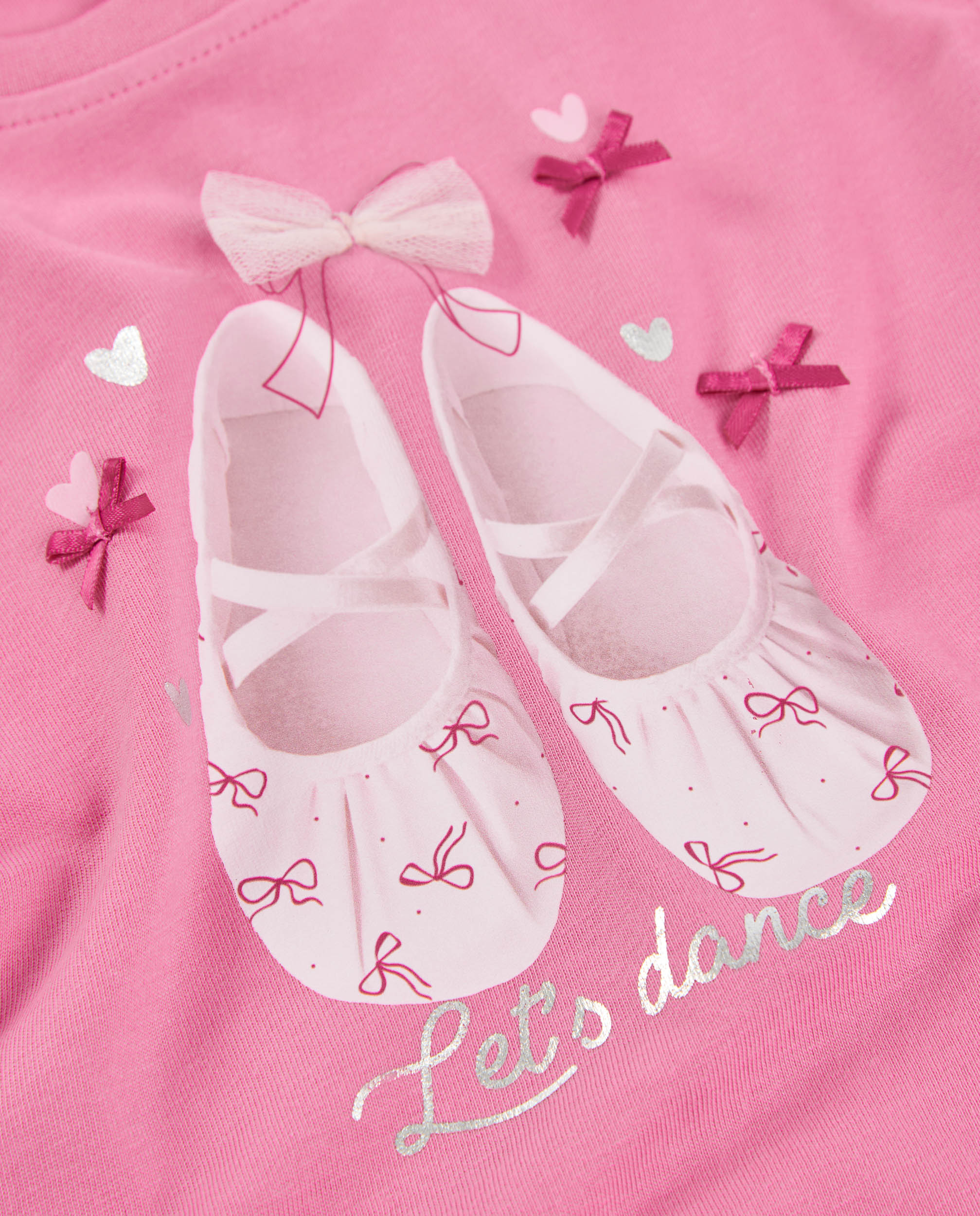 Tuc Tuc Little Ballerina maglietta bambina rosa manica lunga