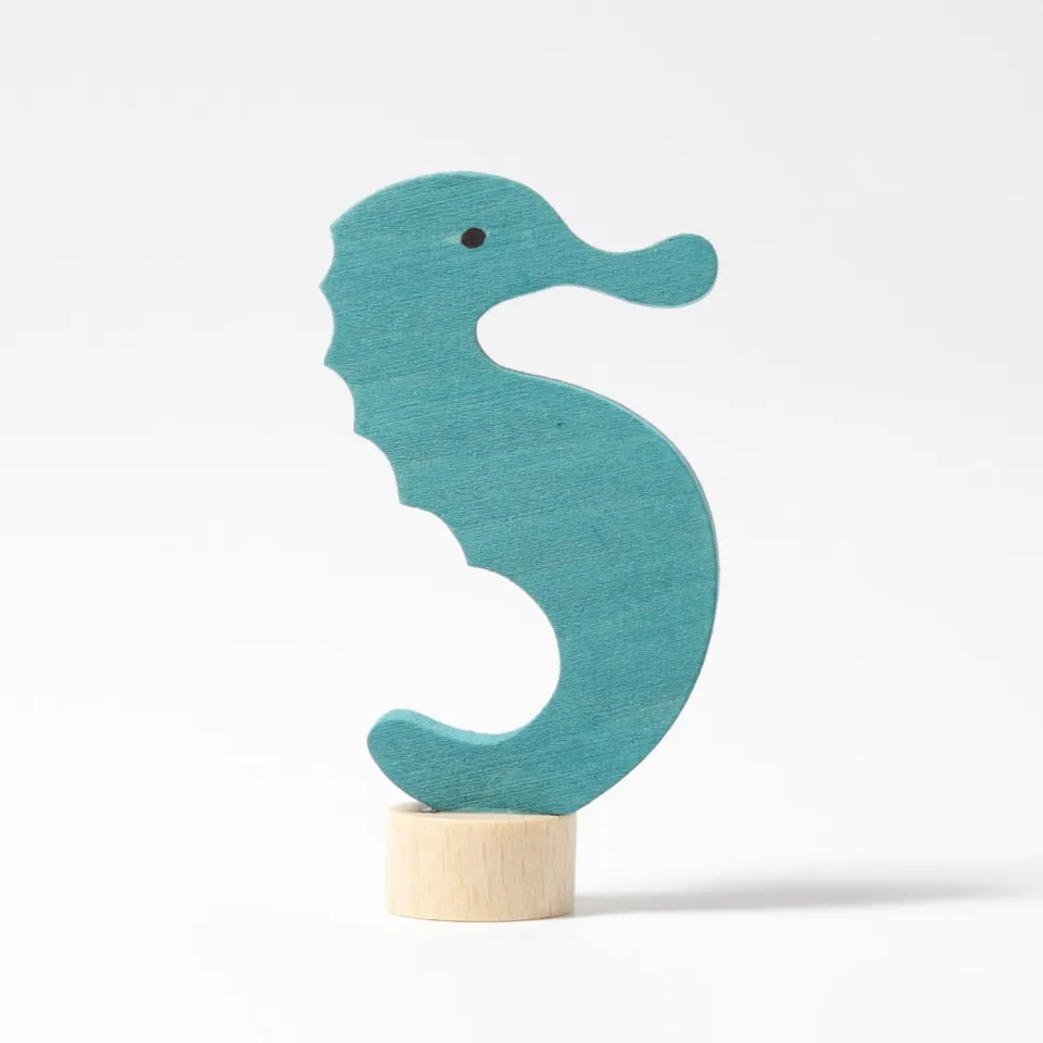 Grimm's Cavalluccio Marino figura legno 7 cm dipinta a mano