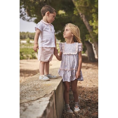 Babidu completino maglietta righe bambino 2 anni cotone