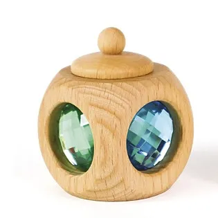 Bauspiel Cubo Tesori Fatina dei Denti portadentini pastello