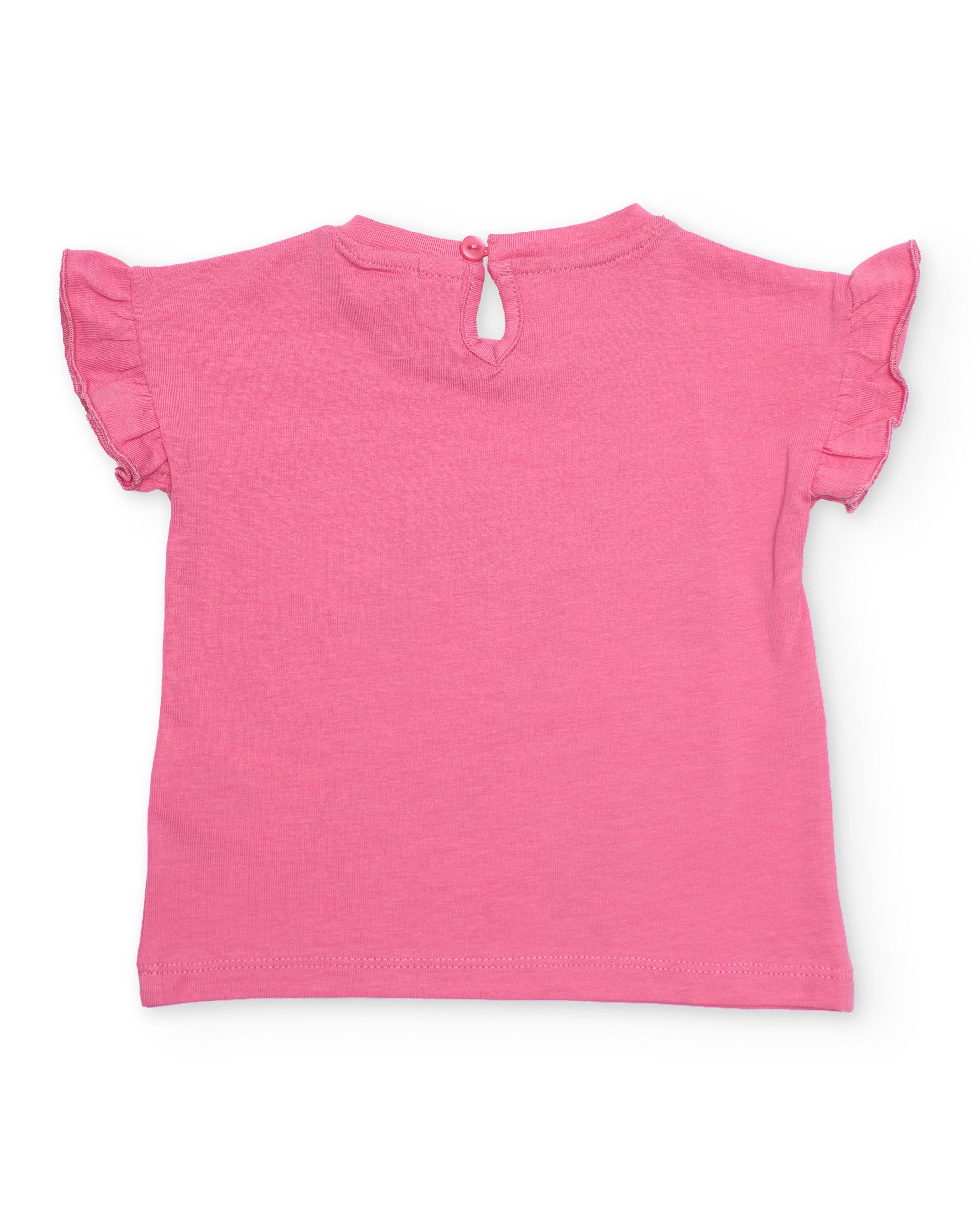 Tuc Tuc Maglietta Bambina Limonata Rosa con Volant