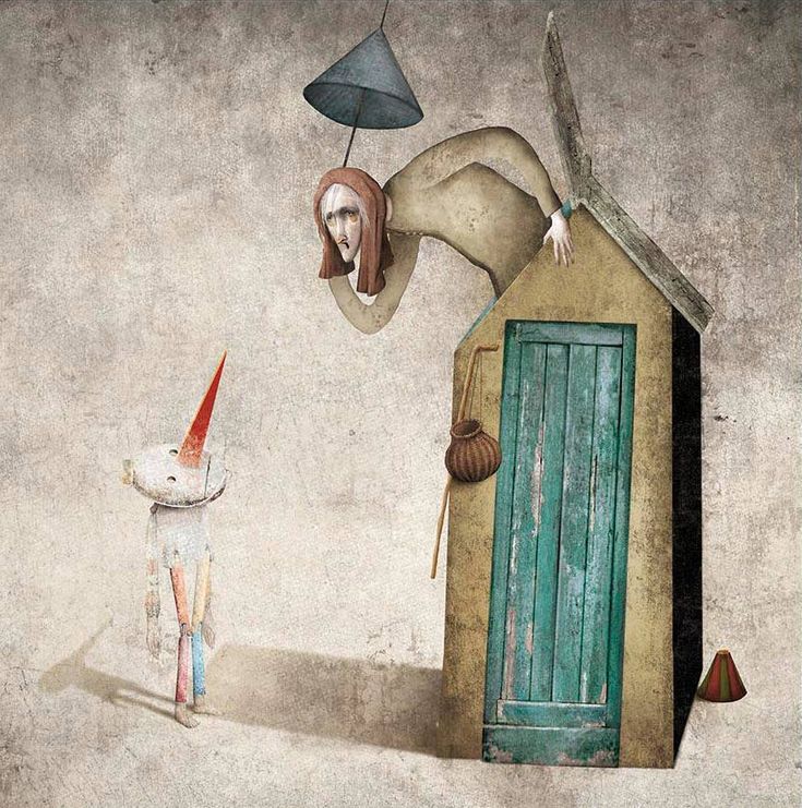 Pinocchio Pacheco libro illustrato senza parole classico