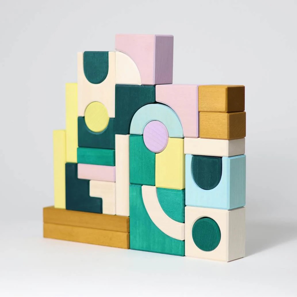 Grimm's Movement Small Building Set costruzioni legno
