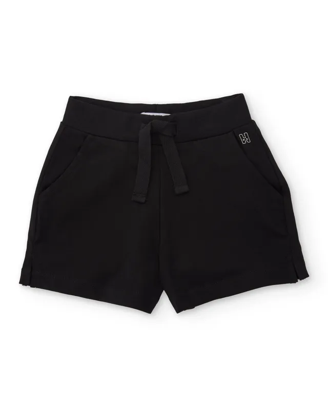 Tuc Tuc shorts bambina neri jersey cotone