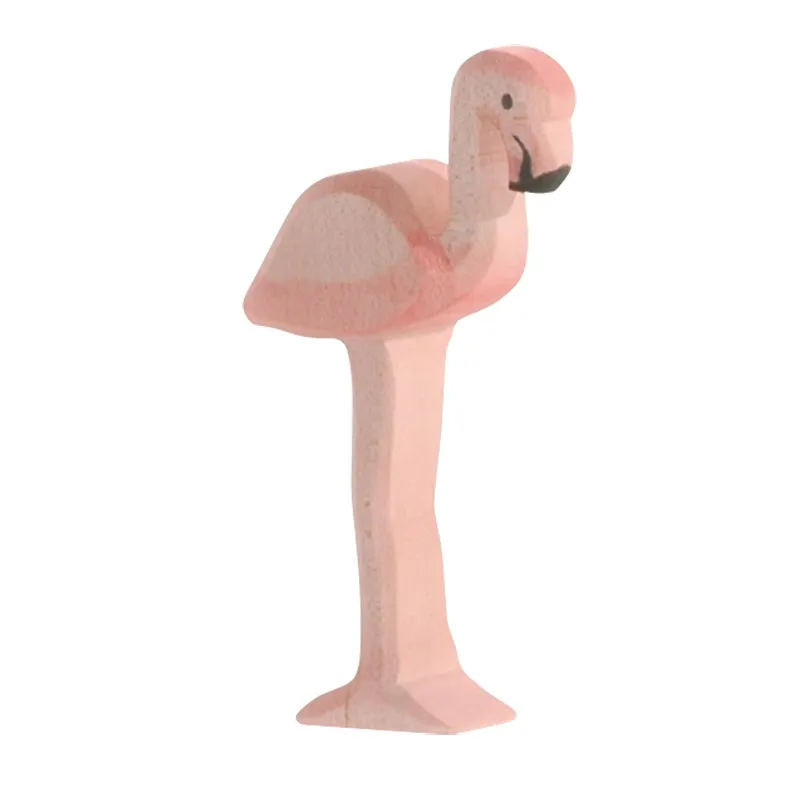 Ostheimer Fenicottero figura animale legno 9 cm