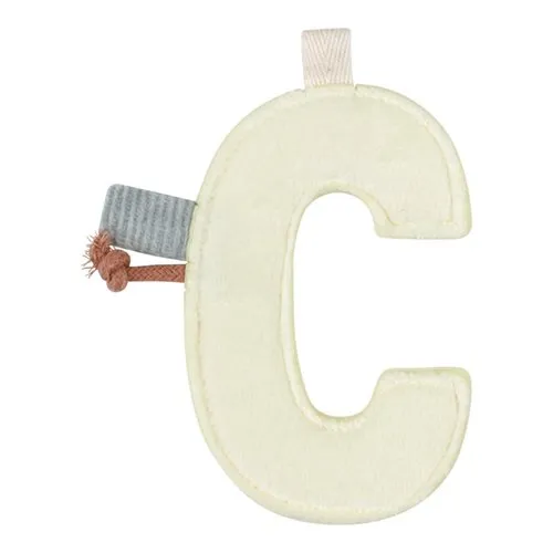 Little Dutch Lettera C elemento ghirlanda stoffa