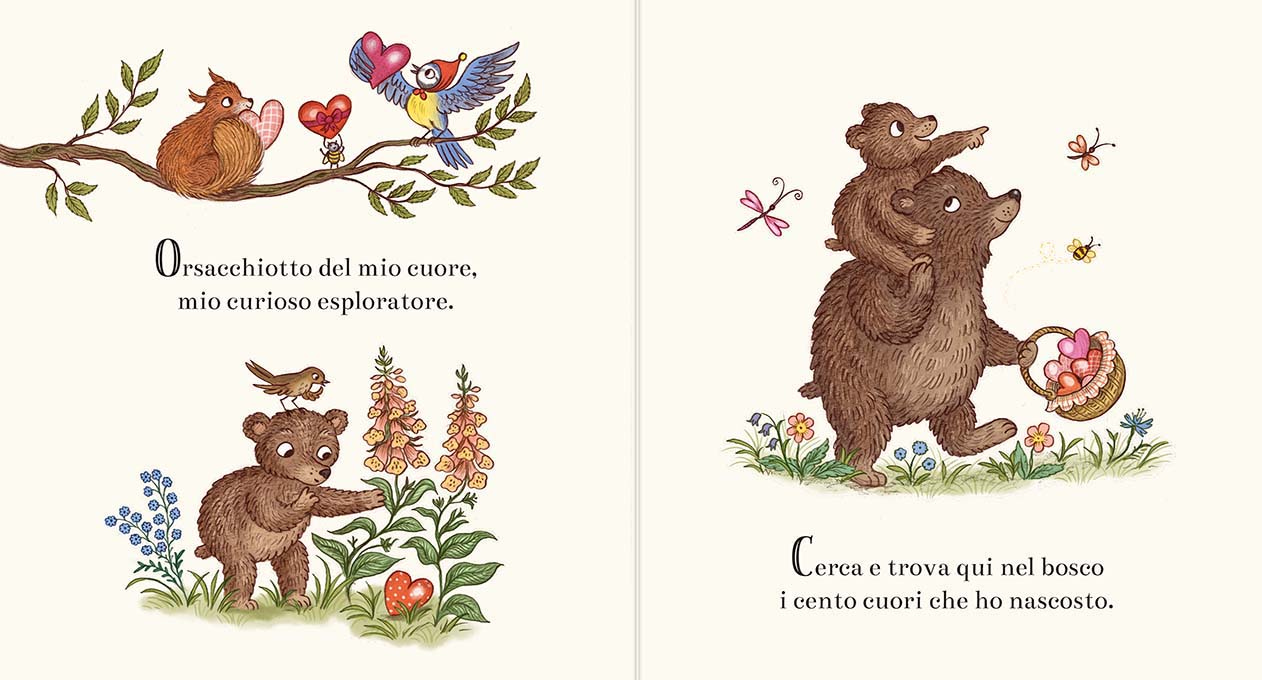 Emme Edizioni Ti voglio bene libro cerca e trova 100 cuori