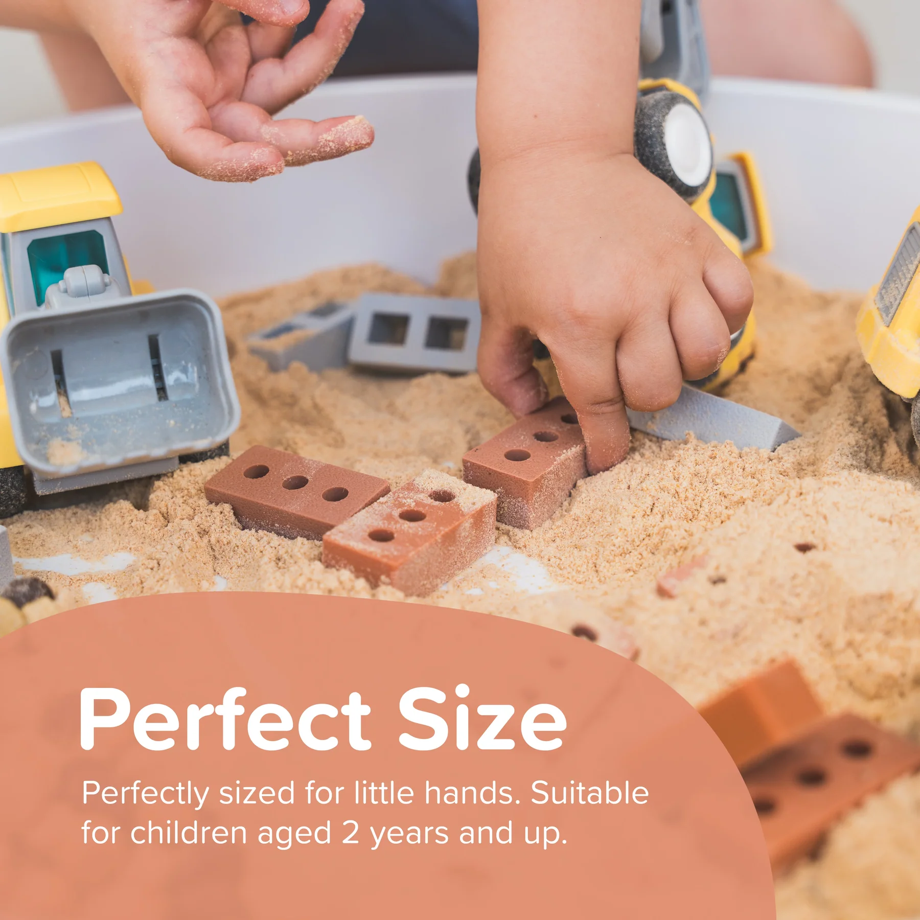 Inspire My Play Mini Bricks mattoncini silicone 25 pezzi