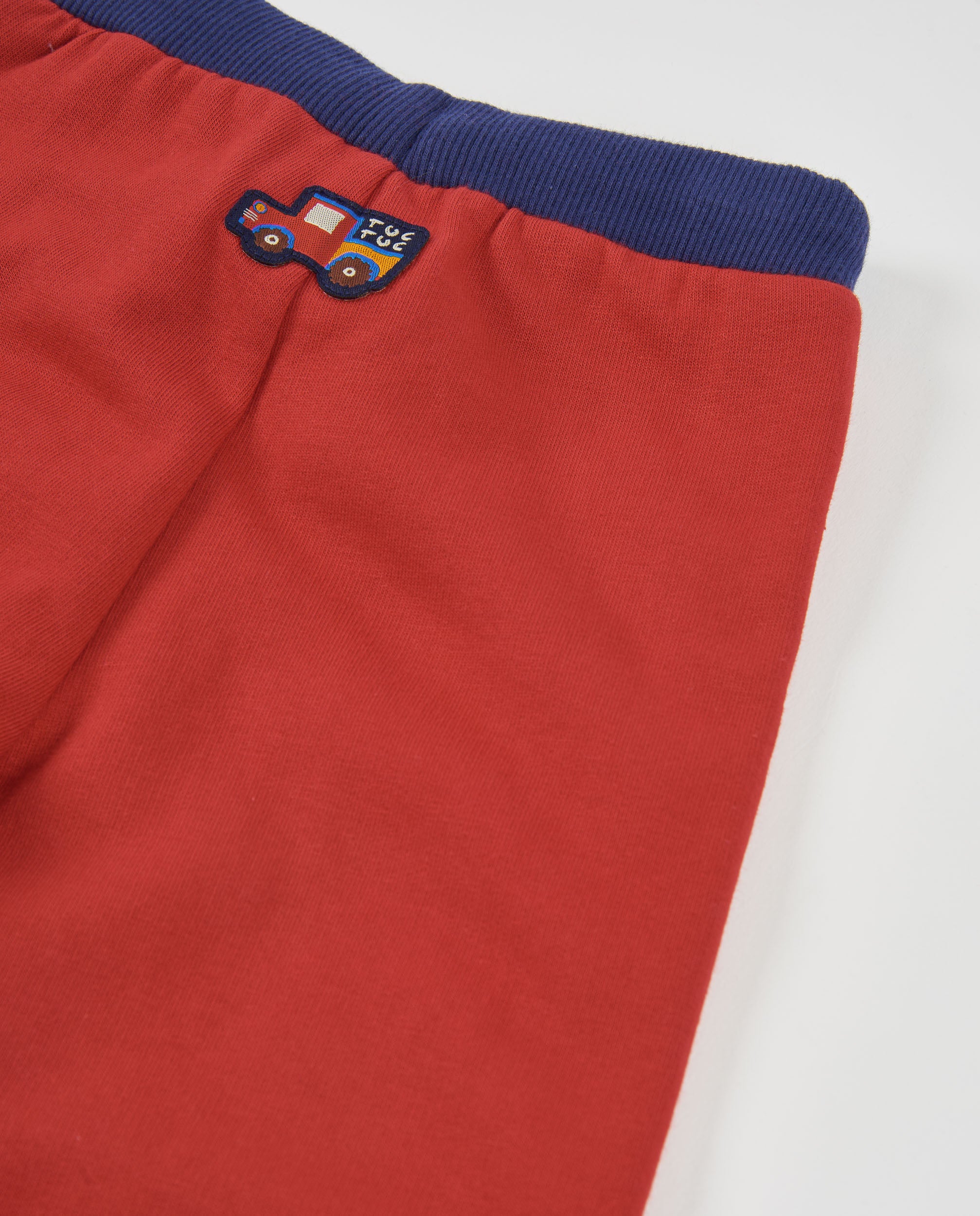 Tuc Tuc pantaloni tuta bambino rossi felpa tasche