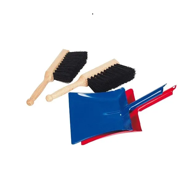 Goki set scopina e paletta in metallo bambini