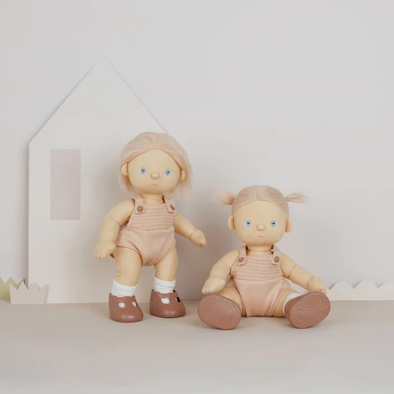 OlliElla Dinkum Dolls Petal bambola di stoffa
