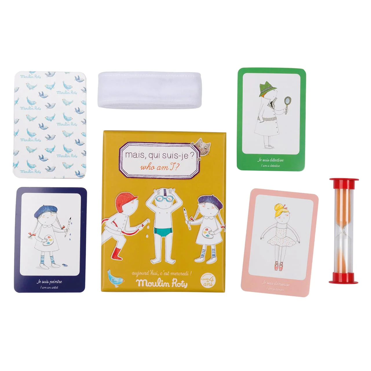 Moulin Roty Mercredi Indovina chi sono gioco 28 carte