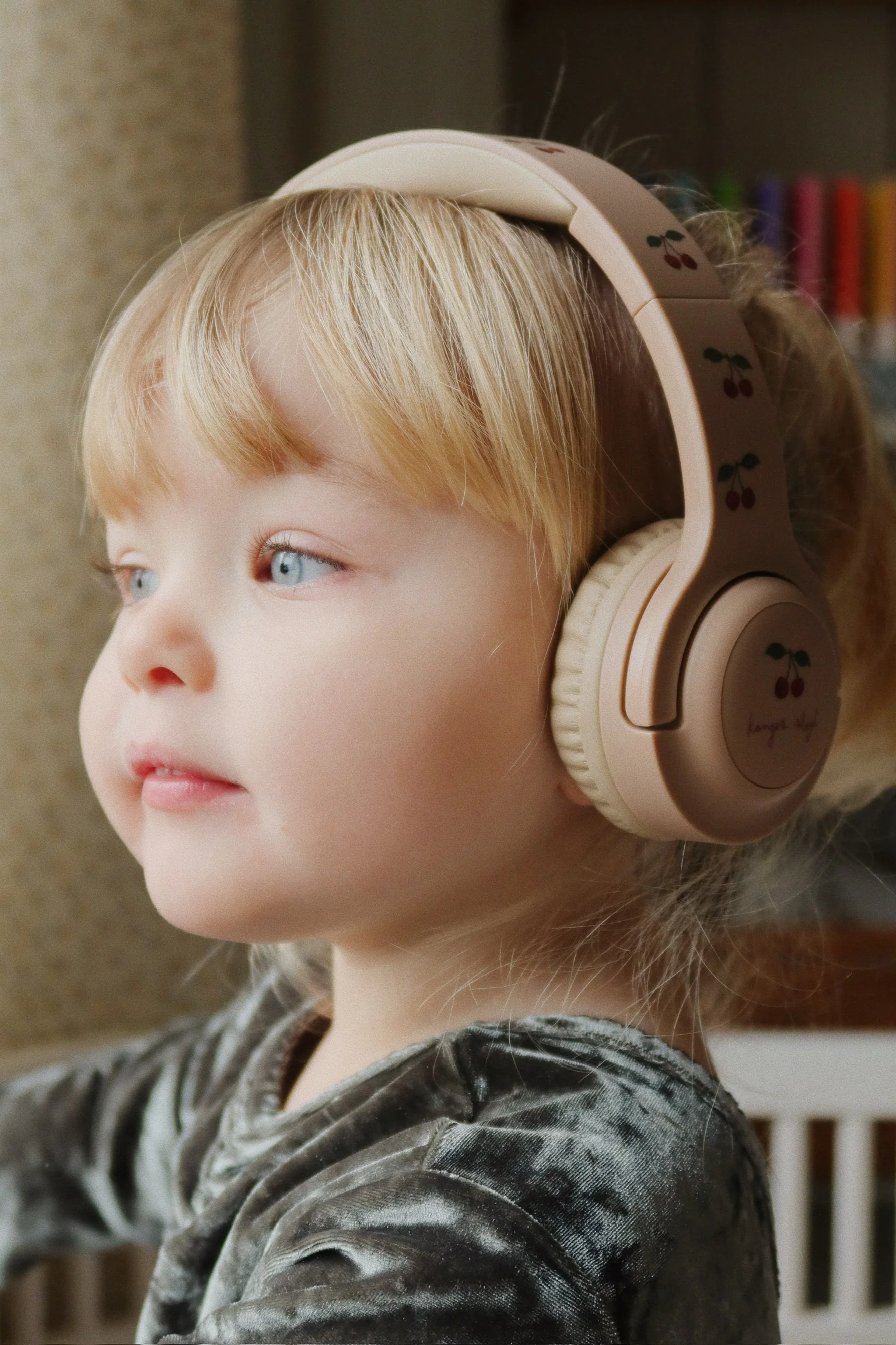 Konges Slojd Cherry cuffie wireless bambino