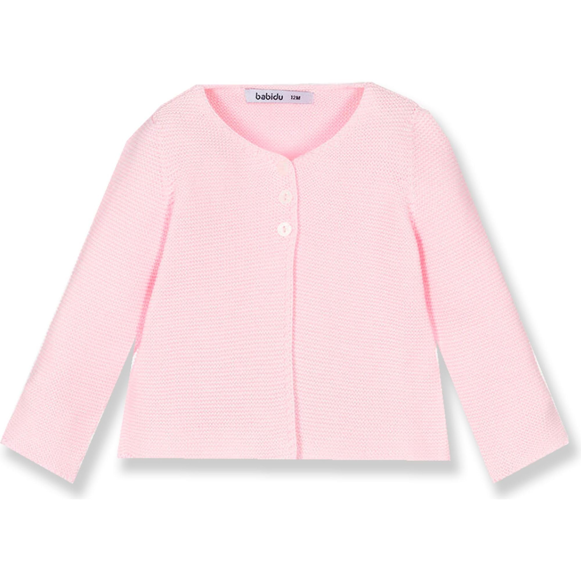 Babidu maglione neonato cotone bottoni legno
