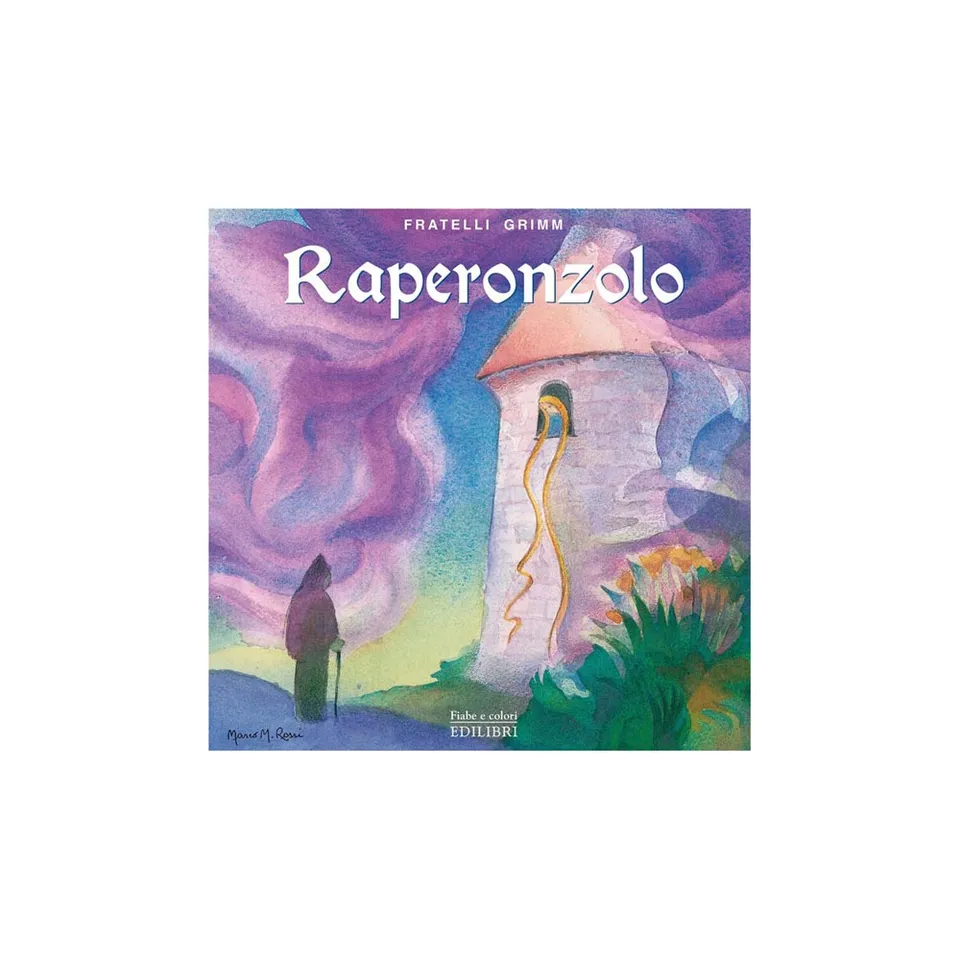 Edilibri Fiabe a colori Raperonzolo libro copertina rigida