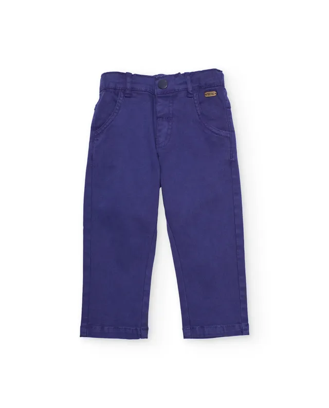 Tuc tuc Denim pantaloni classici viola tasche
