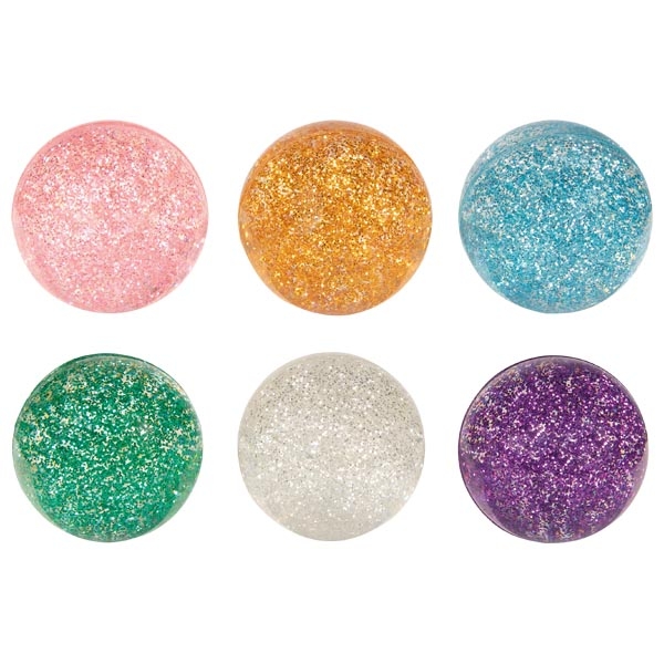 Goki Pallina Rimbalzina Glitter Grande 4,5 cm