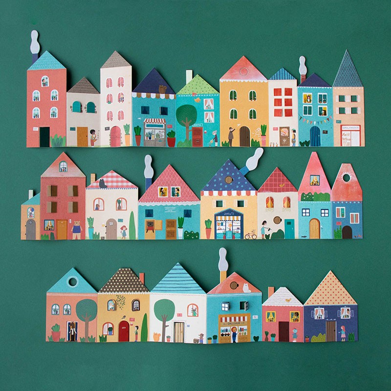 Londji Chez Moi cartella stickers 185 adesivi rimovibili