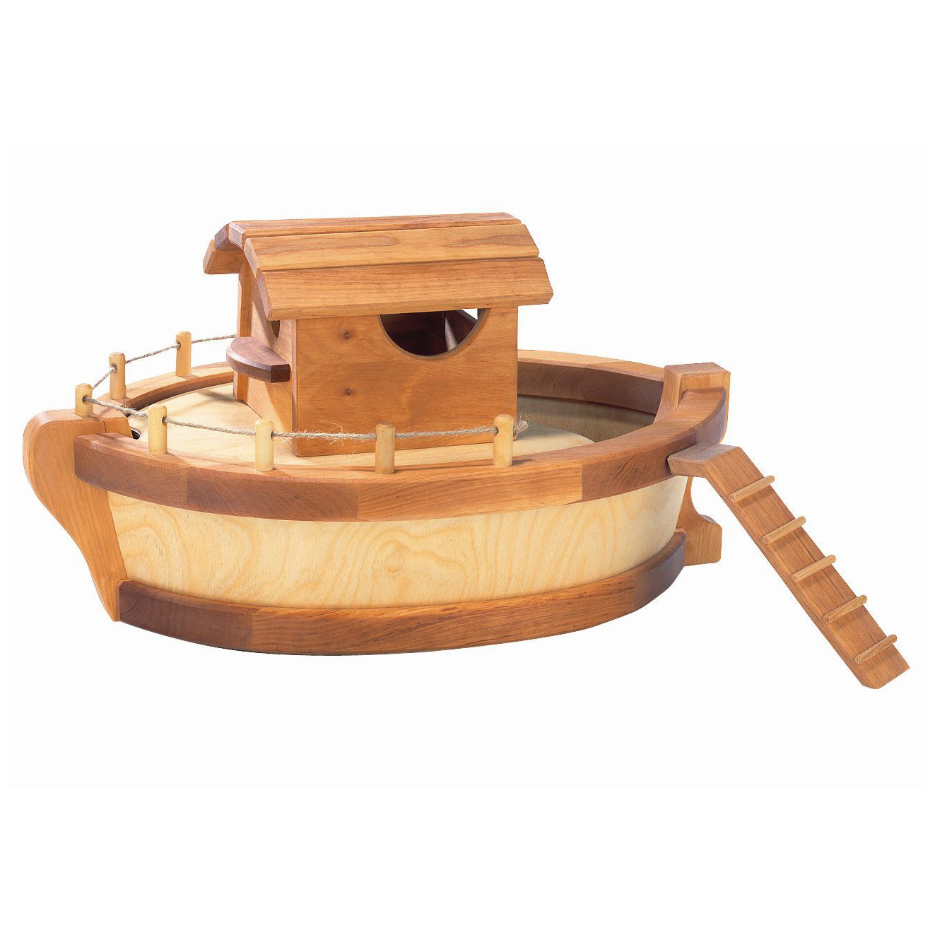 Ostheimer Base vascello arca legno con scala