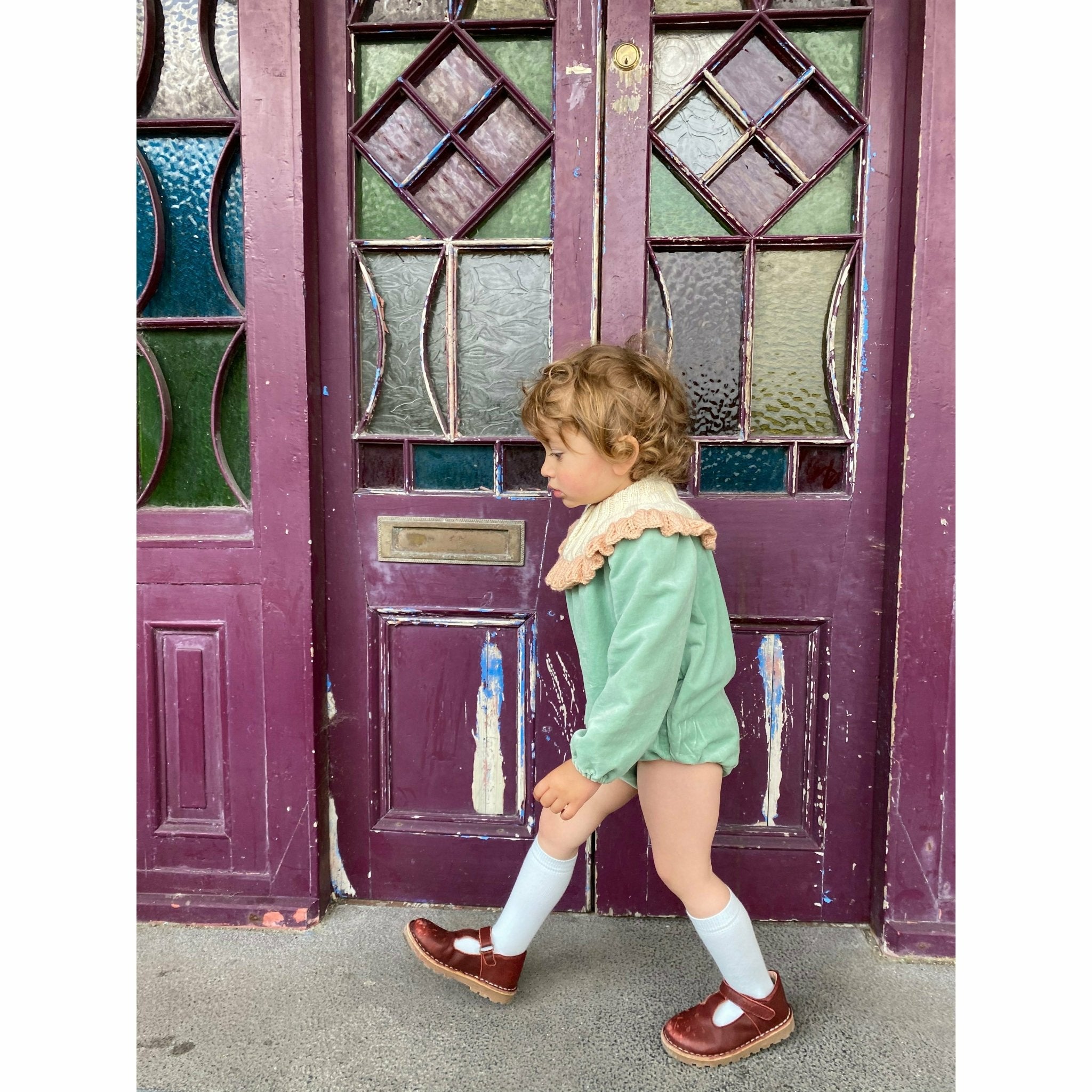 Slugs & Snails Knee Socks Calze Alte Box 8 Paia toni terra