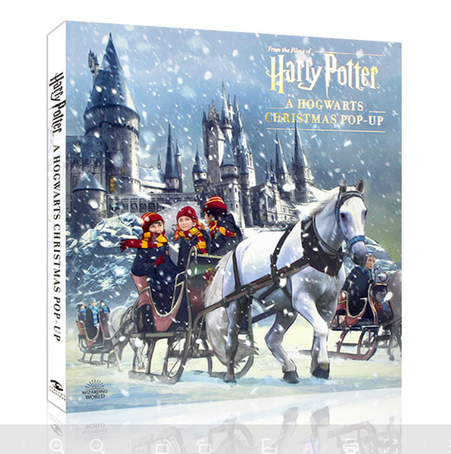 Harry Potter Natale a Hogwarts libro pop-up avvento