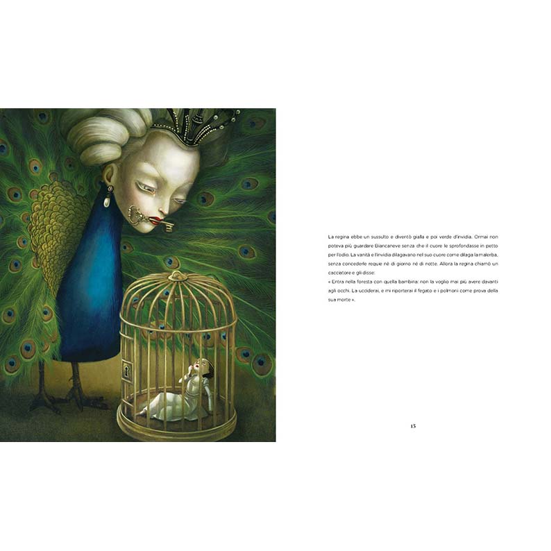 L'Ippocampo Biancaneve libro illustrato Lacombe 54 pagine dai 5 anni