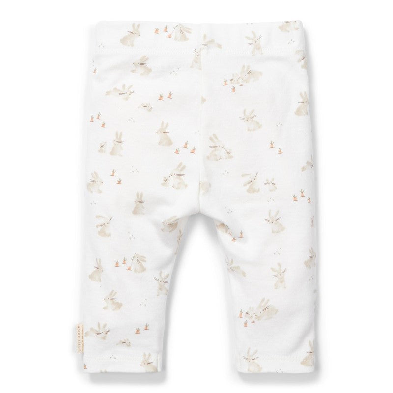 Little Dutch Baby Bunny Pantaloni Neonato Cotone Bio Coniglietti