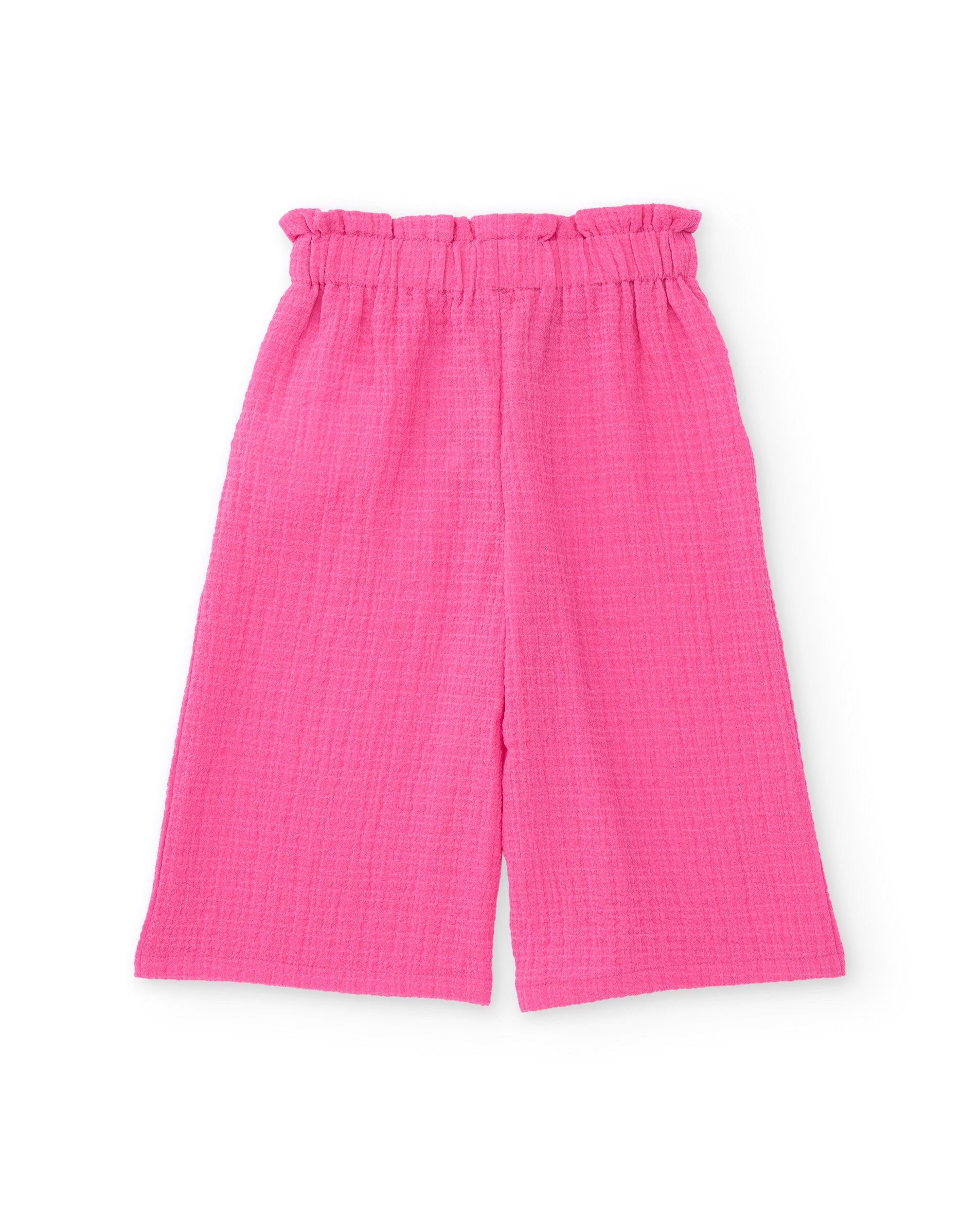 Tuc Tuc pantaloni bambina rosa palazzo leggeri