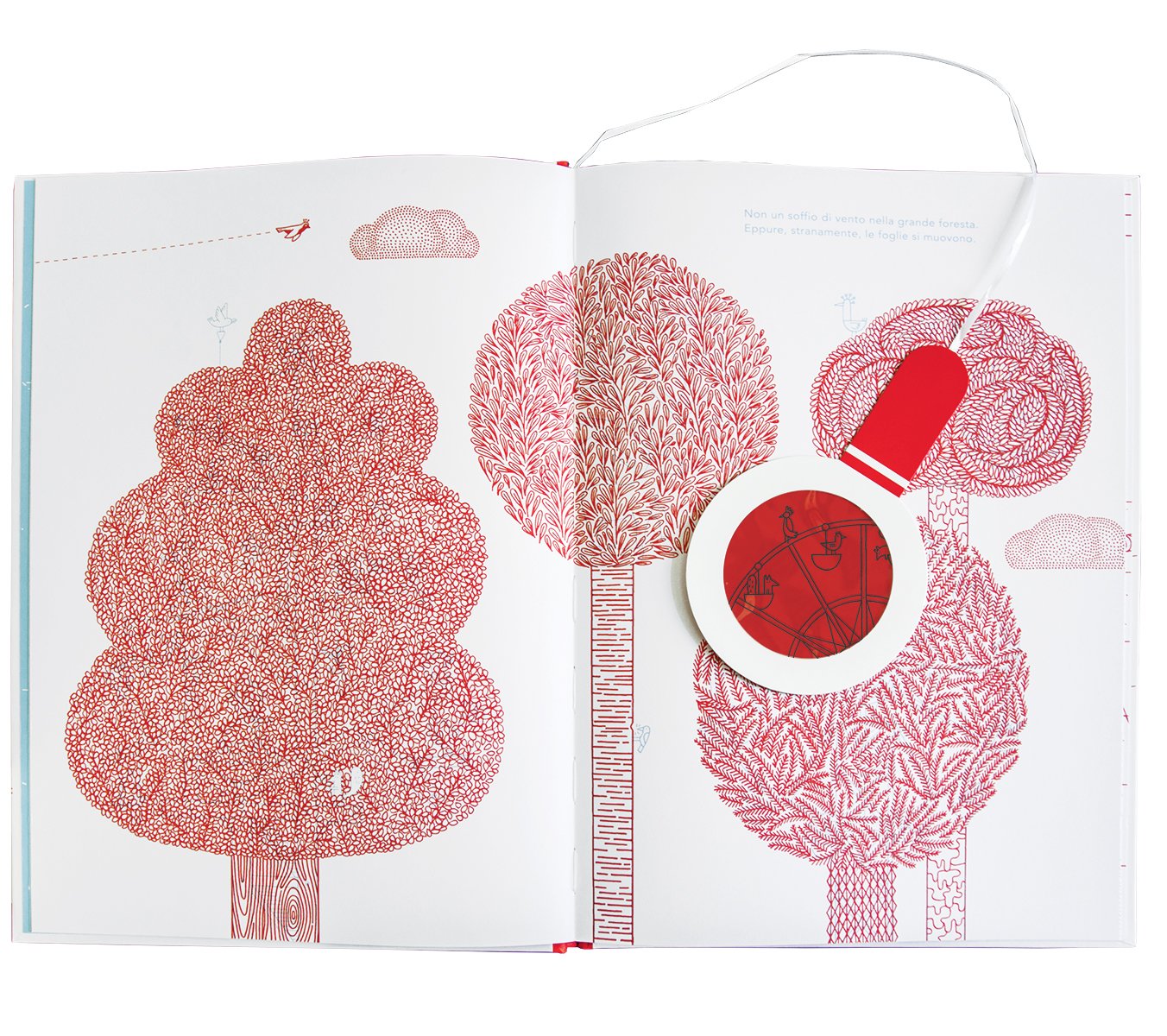 L'Ippocampo La grande traversata libro con lente rossa