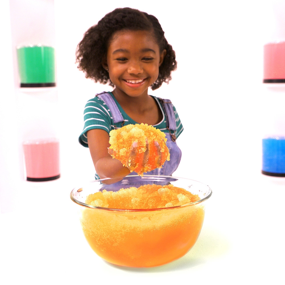 Zimpli Kids Gelli Play Glitter gel sensoriale arancio 50 g
