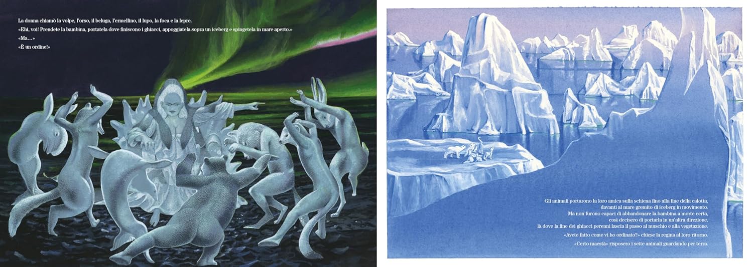 Orecchio Acerbo Bianca come la neve libro illustrato 32 pagine da 5 anni