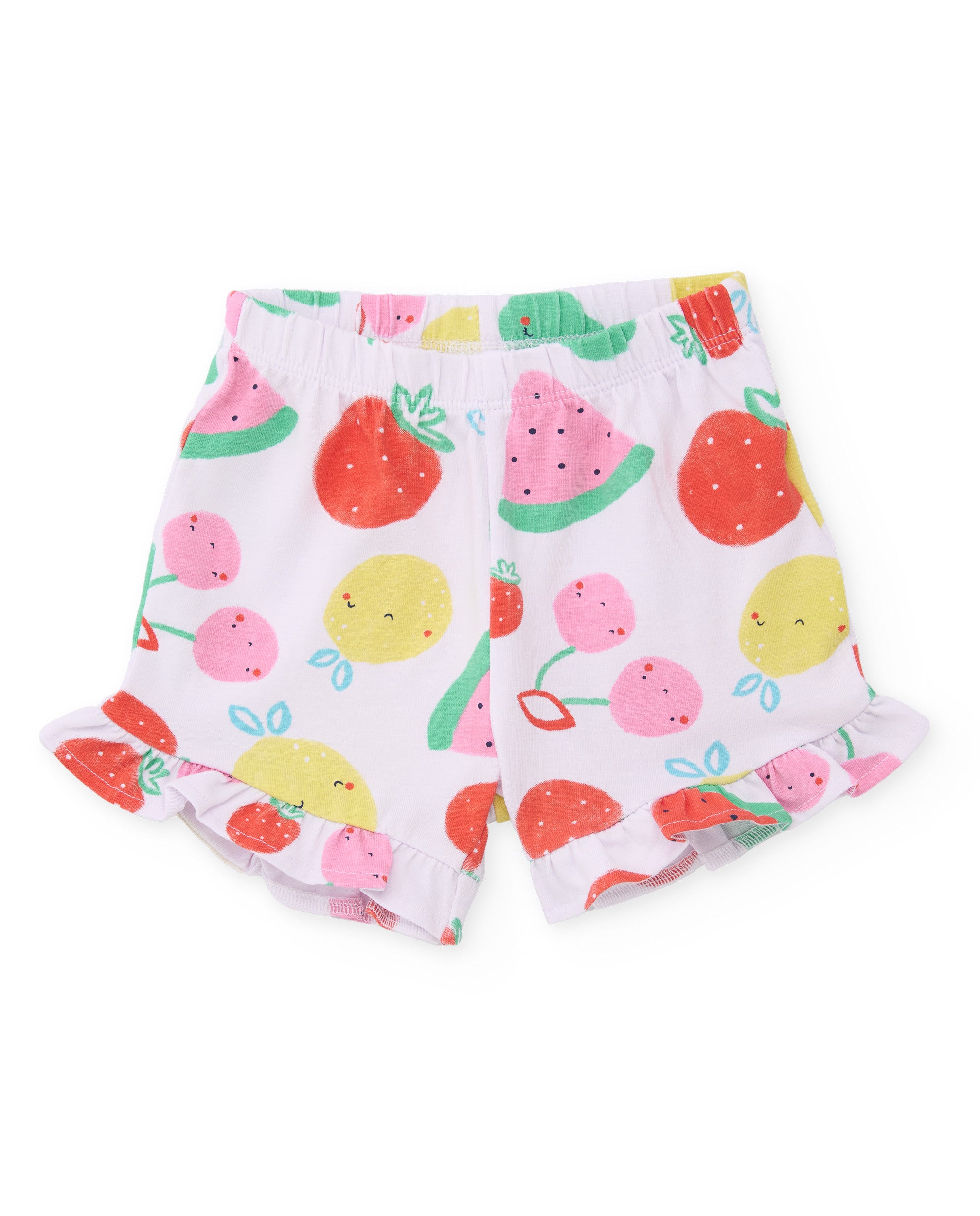 Tuc Tuc completo neonata rosa stampa frutta