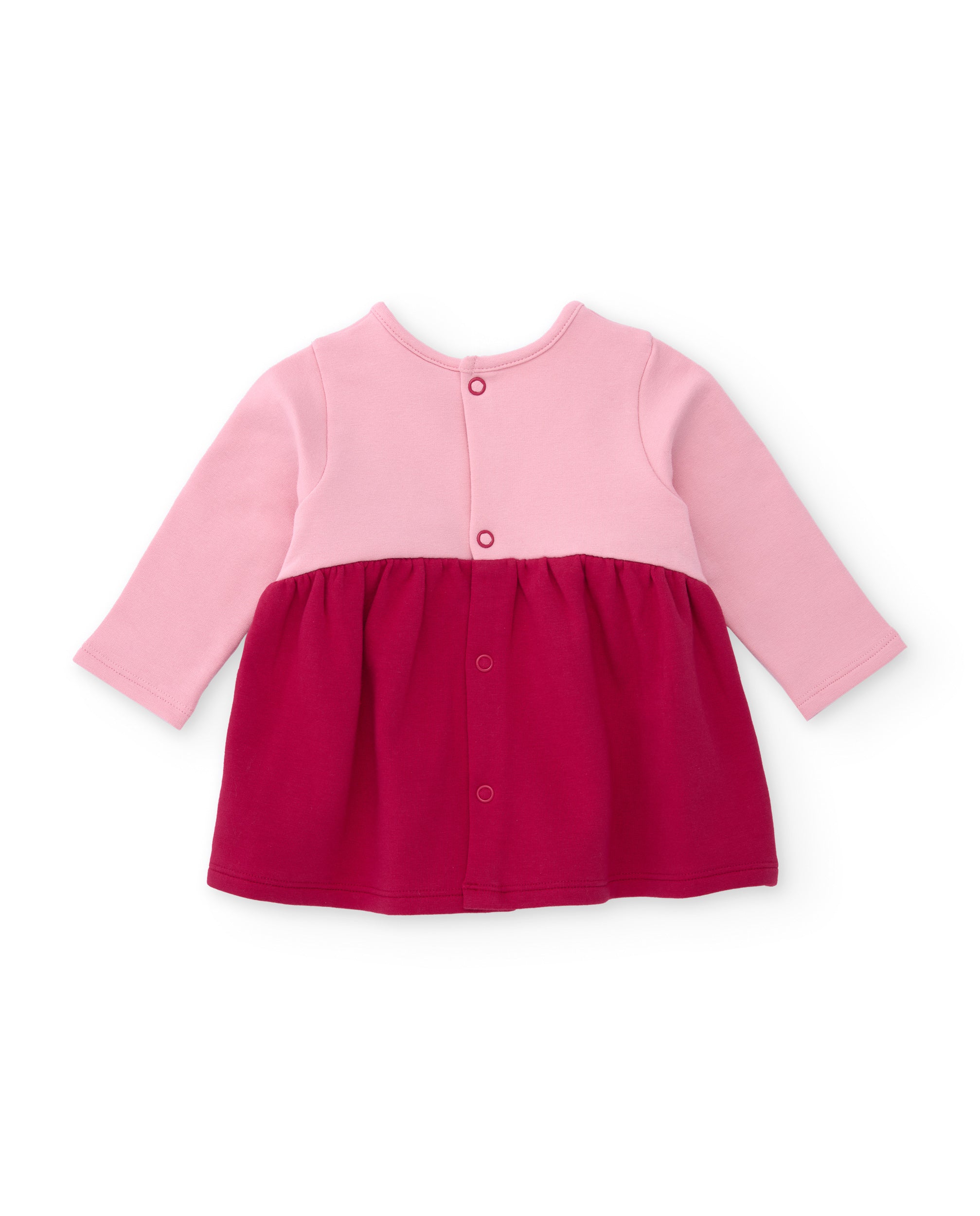 Tuc Tuc Vestito Neonata Orso Rosa Ciniglia