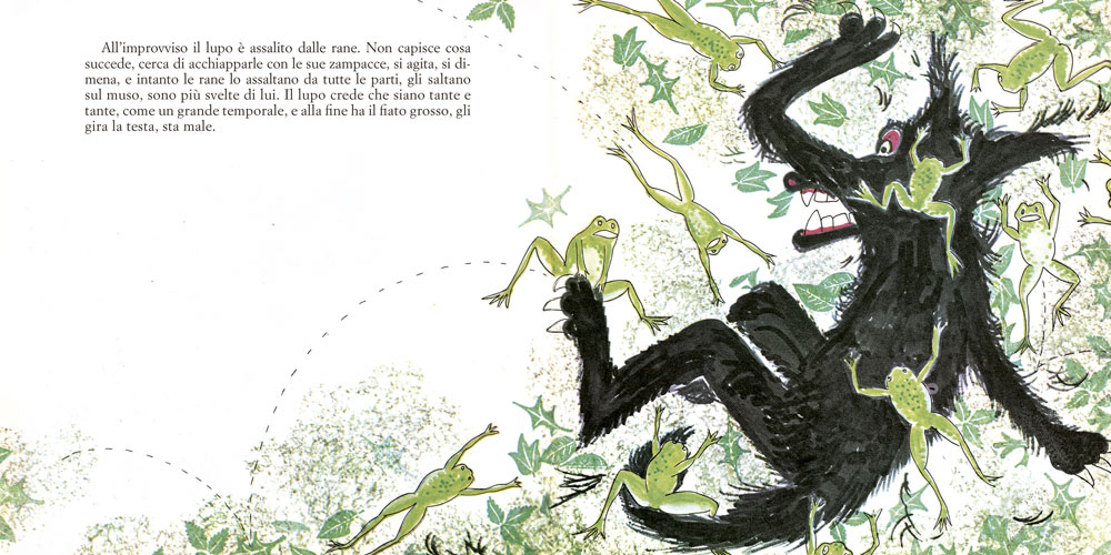 Corraini Cappuccetto Verde libro bambini Munari