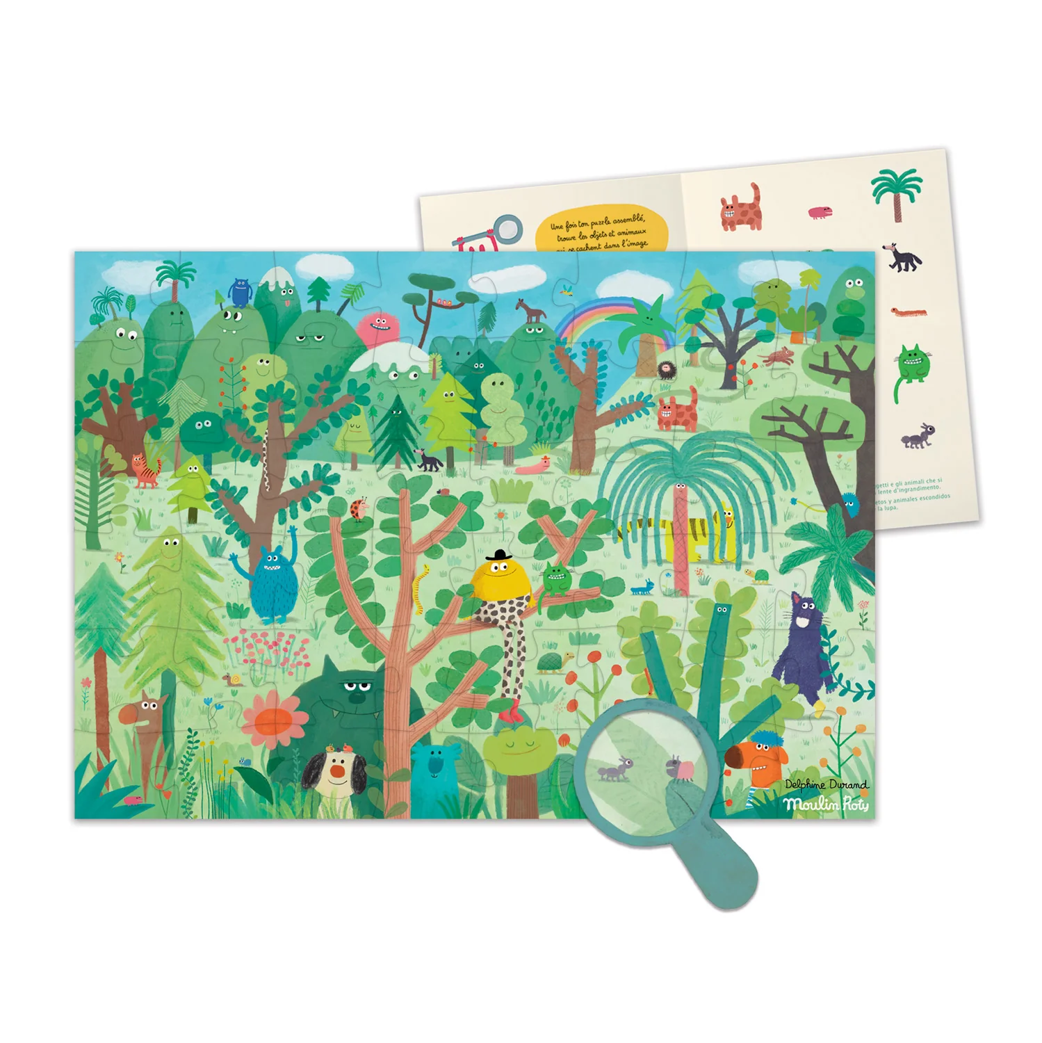Moulin Roty Terra Meravigliosa puzzle 48 pezzi 4+